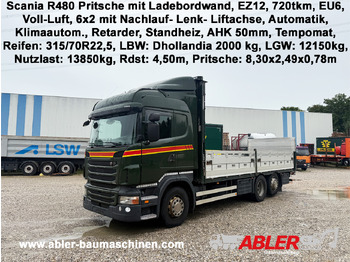شاحنات مسطحة SCANIA R 480
