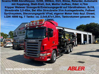 شاحنة ذات خطاف SCANIA R 580