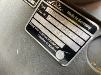 مضخة هيدروليكية - آلات البناء Liebherr Linde BPV 70-RL aus LH R964: صورة 4 مضخة هيدروليكية - آلات البناء Liebherr Linde BPV 70-RL aus LH R964: صورة 4