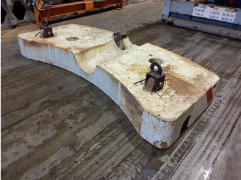الوزن المعاكس - آلات البناء Krupp KMK 4080-5110-5120 counterweight 5,8 ton: صورة 4