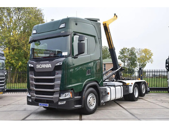 شاحنة ذات خطاف SCANIA S 500