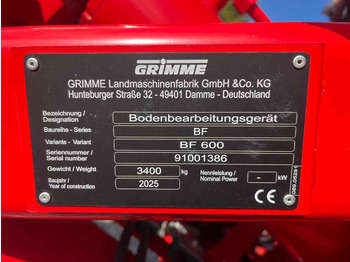 مرفق الحصادة Grimme BF: صورة 2