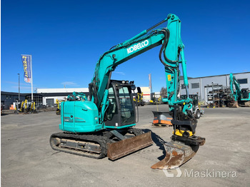 حفار زحاف Grävmaskin Kobelco SK75SR-3E: صورة 3