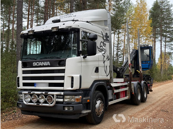شاحنة قطع الأشجار SCANIA R164