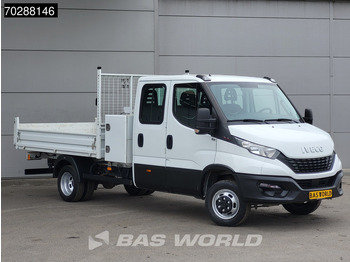 شاحنة مفتوحة Iveco Daily 35C16 Open Laadbak met Kist Dubbel Cabine Dubbellucht 3,5t Trekhaak Navi Airco Cruise Camera Euro6 Pritsche Pickup Open Box 2m3: صورة 3