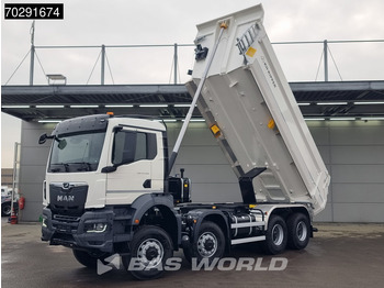 جديدة شاحنة قلاب MAN TGS 41.480 8X8 8x8 20m3 KH Kipper tarpaulin Manual Big-axle Steel suspension Euro 6: صورة 3
