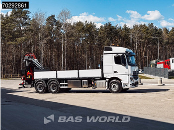 جديدة شاحنات مسطحة, شاحنة كرين Mercedes-Benz Actros 2651 Actros 6X4 Fassi F486 Led Navi Euro 6: صورة 5