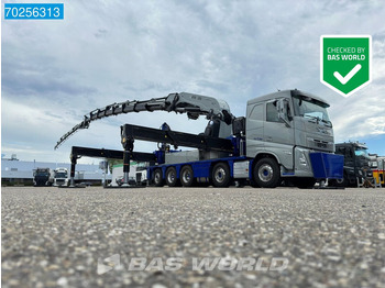 جديدة شاحنات مسطحة, شاحنة كرين Volvo FH 540 10X4 NEW! Effer 2255 Kran Crane Lift-Lenkachse ACC Navi: صورة 2