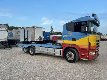 شاحنة نقل سيارات شاحنة لنقل المعدات الثقيلة SCANIA 164 480 V8 GS MEPPEL: صورة 3