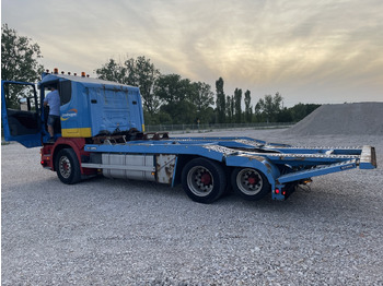 شاحنة نقل سيارات شاحنة لنقل المعدات الثقيلة SCANIA 164 480 V8 GS MEPPEL: صورة 5