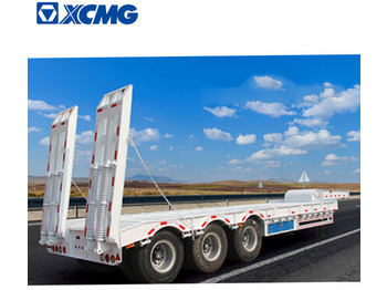 XCMG Official 3 Axle Low Bed Container Semi Trailer Price - عربة منخفضة مسطحة نصف مقطورة: صورة 1 XCMG Official 3 Axle Low Bed Container Semi Trailer Price - عربة منخفضة مسطحة نصف مقطورة: صورة 1
