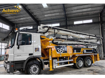 مضخة خرسانة PUTZMEISTER PUTZMEISTER M36-4Z 2013 HOT SALE Mercedes-Benz【ACHIEVE】TOP CONDITION!!!: صورة 2