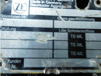صندوق التروس التفاضلية Liebherr Differential: صورة 4