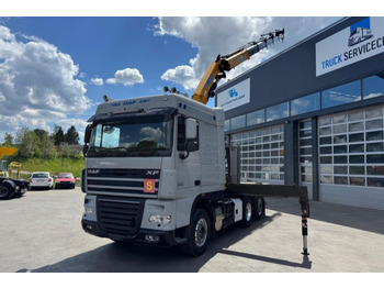 شاحنة كرين DAF XF510 Effer 255-5 6x2 SZM/Pritsche: صورة 5