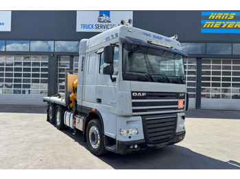 شاحنة كرين DAF XF510 Effer 255-5 6x2 SZM/Pritsche: صورة 4
