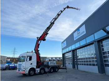شاحنة كرين SCANIA R480 8x4 Fassi 660 SZM/Pritsche: صورة 2