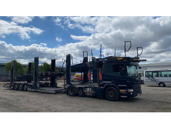 شاحنة نقل سيارات شاحنة SCANIA P 410