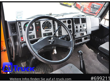 شاحنات مسطحة, شاحنة كرين MAN MAN F 2000 26.464 Intarder Kran PK 15.500 Funk,: صورة 4
