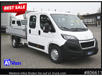 PEUGEOT Boxer Doka Kipper, AHK, Klima, Standheizung PEUGEOT Boxer Doka Kipper, AHK, Klima, Standheizung: صورة 1