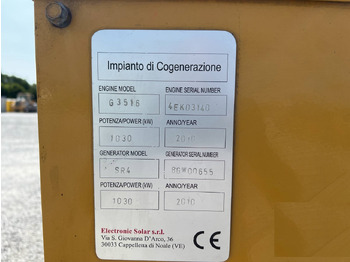 مجموعة المولدات Caterpillar G3516: صورة 5 مجموعة المولدات Caterpillar G3516: صورة 5