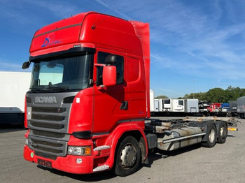 شاحنات الحاويات / جسم علوي قابل للتغيير شاحنة SCANIA R 410