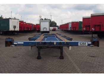 نصف مقطورة لنقل الحاويات Krone Polyvalent skelet 20-30-40-45 ft: صورة 2