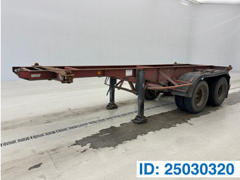 نصف مقطورة لنقل الحاويات VAN HOOL 20'