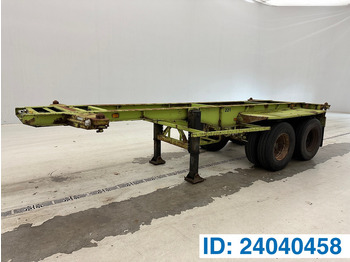 نصف مقطورة لنقل الحاويات VAN HOOL 20'