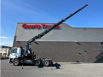 شاحنة كرين DAF CF 85 410 6X2 + HIAB 422EP-5 HIPRO TREKKER/SATTELZUG/TRACTOR UNIT/ CAMION: صورة 3