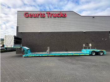 عربة منخفضة مسطحة نصف مقطورة NOOTEBOOM