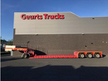 عربة منخفضة مسطحة نصف مقطورة ROJO