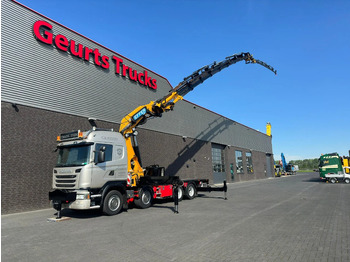 شاحنة كرين Scania G450 8X4 + EFFER 1255/8S + JIB 6S HD KRAAN/KRAN/CRANE/GRUA: صورة 2