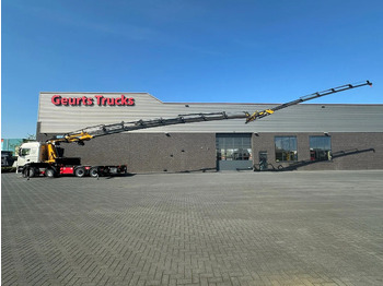 شاحنة كرين Scania G450 8X4 + EFFER 1255/8S + JIB 6S HD KRAAN/KRAN/CRANE/GRUA: صورة 4