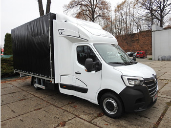 جديدة شاحنة ستارة جانبية RENAULT MASTER NEW TARPAULIN 10 PALLETS WEBASTO CRUISE CONTROL AIR CONDITIONING LED LIGHTS Y 165HP: صورة 4