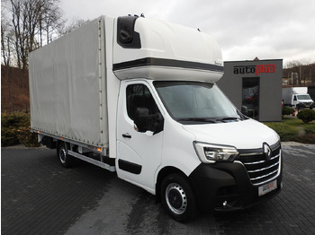 شاحنة ستارة جانبية RENAULT MASTER TARPAULIN 10 PALLETS WEBASTO CRUISE CONTROL AIR CONDITIONING LED LIGHTS PNEUMATICS  165HP: صورة 4