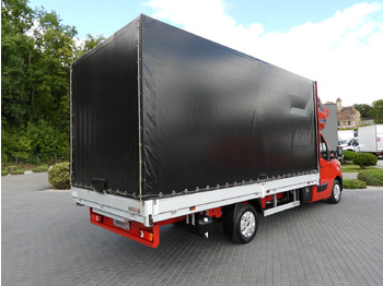 شاحنة ستارة جانبية RENAULT MASTER TARPAULIN 10 PALLETS WEBASTO CRUISE CONTROL LED LIGHTS AIR CONDITIONING  165HP: صورة 3