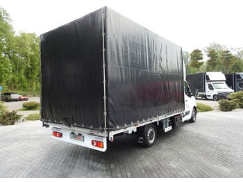 شاحنة ستارة جانبية, الشاحنات الصغيرة كابينة مزدوجة Renault MASTER PRITSCHE PLANE 10 PALETTEN WEBASTO  A/C: صورة 3