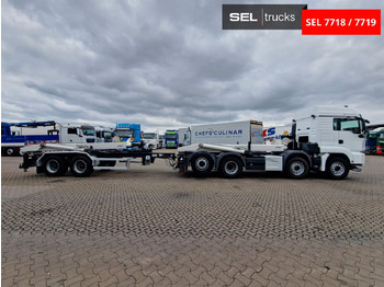 شاحنة قلاب MAN TGS 35.500.8X2-6 BL / Silosteller / Lenkachse: صورة 4
