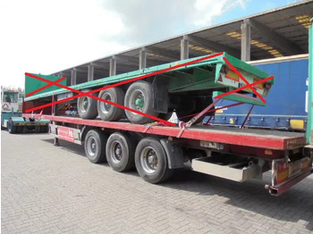 نصف مقطورة مسطحة Fruehauf ONCR 39-327 A: صورة 4