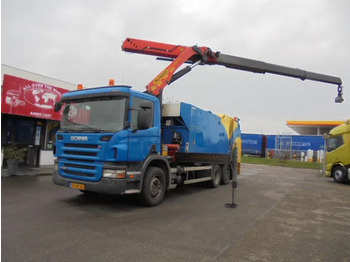 شاحنة النفايات SCANIA P