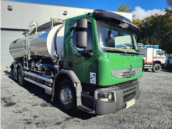 شاحنة صهريج لنقل الحليب Renault Premium 370 INSULATED INOX TANK 15000L - 2 COMPARTMENTS - RETARDER: صورة 3