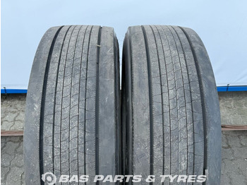 إطارات - شاحنة Bridgestone Bridgestone 315/70R22.5 Enliten Steer 154/150 M+S 3PMSF gebruikte set: صورة 2 إطارات - شاحنة Bridgestone Bridgestone 315/70R22.5 Enliten Steer 154/150 M+S 3PMSF gebruikte set: صورة 2