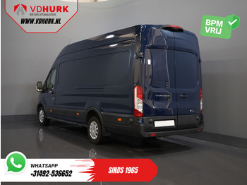 فان Ford Transit 350 2.0 TDCI 170 pk Aut. Jumbo L4H3 RWD BPM VRIJ! 270 Gr. Deuren/ Climate/ Betimmerd/ Camera/ Carplay/ Cruise/ PDC: صورة 2