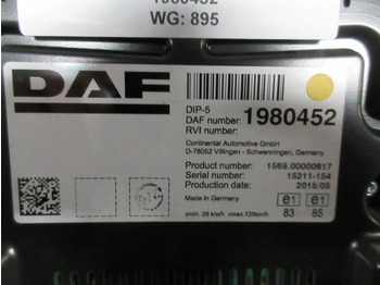 لوحة القيادة - شاحنة DAF 1980452 INSTRUMENETEN PANEEL DAF XF 440 EURO 6: صورة 3 لوحة القيادة - شاحنة DAF 1980452 INSTRUMENETEN PANEEL DAF XF 440 EURO 6: صورة 3