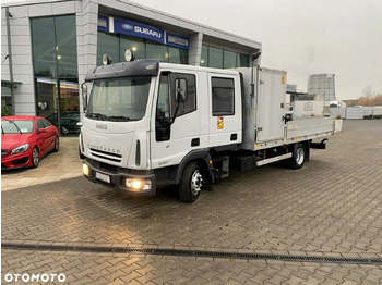 شاحنات مسطحة, شاحنة كرين Iveco Eurocargo ML80E17 / HDS HMF / 1 Owner / Doka: صورة 4