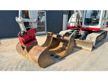 حفار زحاف Takeuchi TB2150R - 2017 Year - Powertilt - 3X Buckets: صورة 5