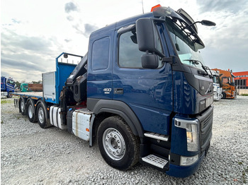 شاحنات مسطحة, شاحنة كرين Volvo FM 460 8x2*6 | Hiab 302E-6 | TULOSSA: صورة 3 شاحنات مسطحة, شاحنة كرين Volvo FM 460 8x2*6 | Hiab 302E-6 | TULOSSA: صورة 3