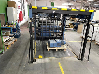 آلة الطي Large format Affischenfolder Herzog & Heymann M7-58.6 + M7.67-4 Mabeg feeder: صورة 4