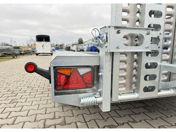 جديدة مقطورة لنقل المعدات Lorries TPM35-4017 402x175 cm DMC 3500kg przyczepa 3 osiowa pod koparkę budowlanka: صورة 4