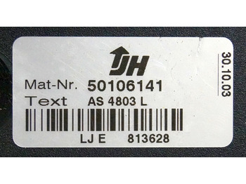 وحدة تحكم الكتروني - معدات المناولة Jungheinrich 50106141 | Stuur regeling steering Controller AS4803 L for ETV214: صورة 3